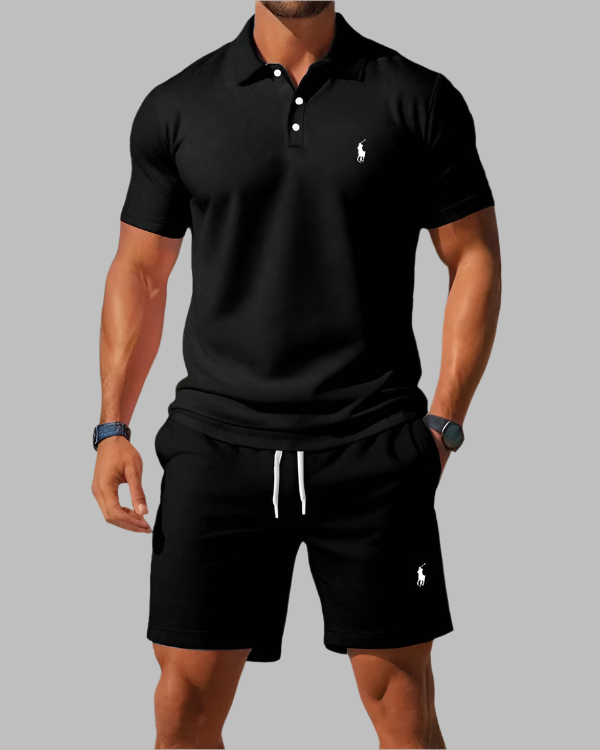 Ꮢalph Ⅼauren Men's Two-Piece Set – Timeless Elegance