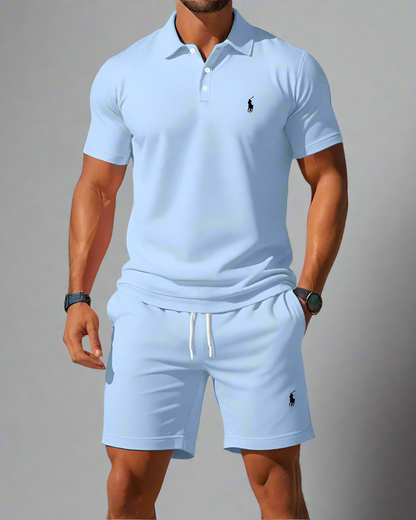 Ꮢalph Ⅼauren Men's Two-Piece Set – Timeless Elegance