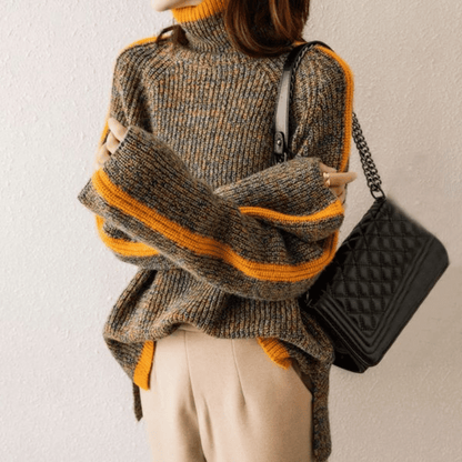 ROSÉ™ MELANGE KNIT TURTLENECK